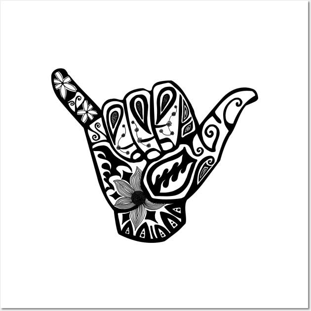 Shaka Wall Art by MadEDesigns